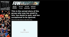 Desktop Screenshot of fuwwrestling.com